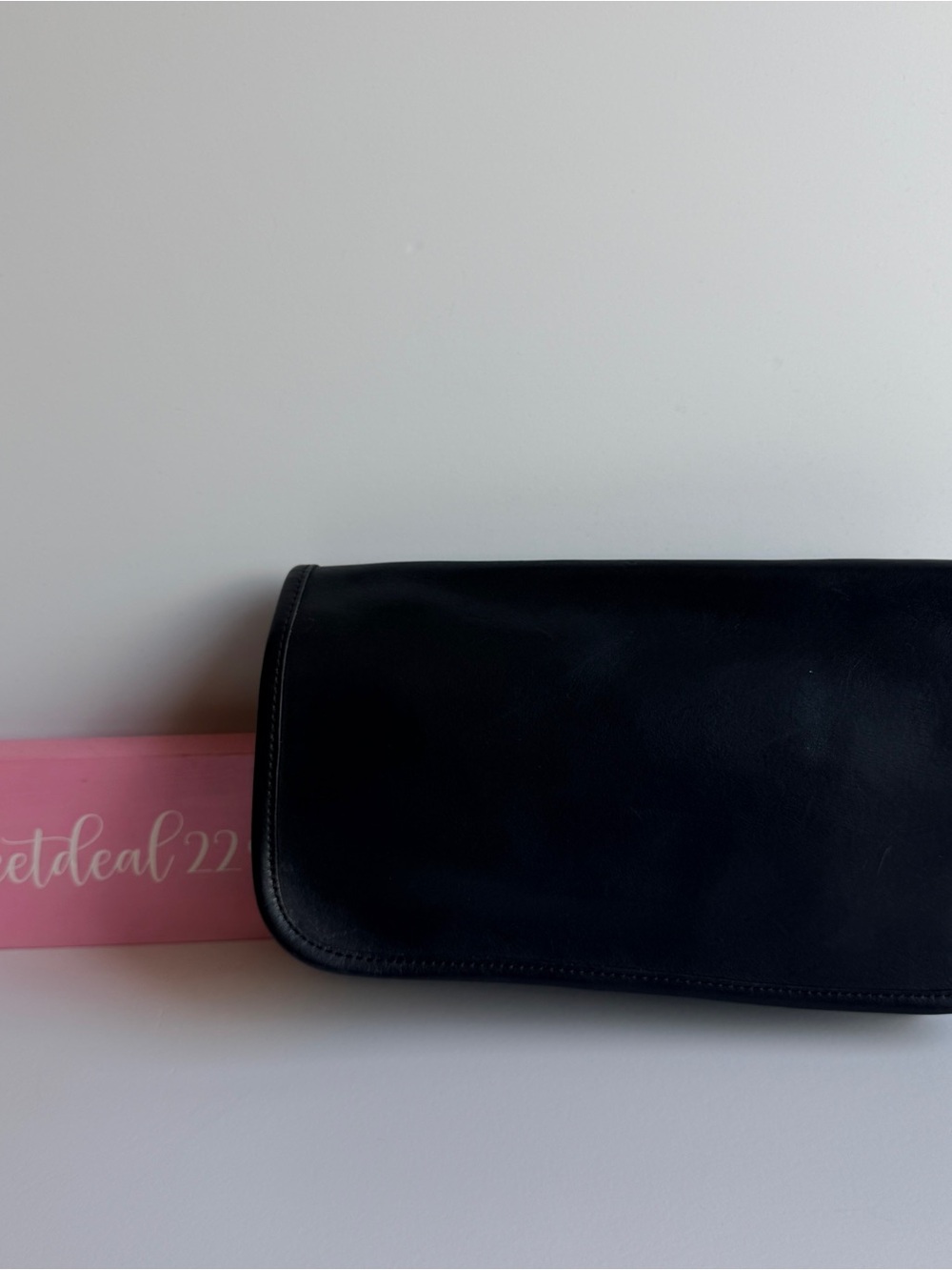Vintage Coach NyC Fold Over Kisslock Coin Clutch